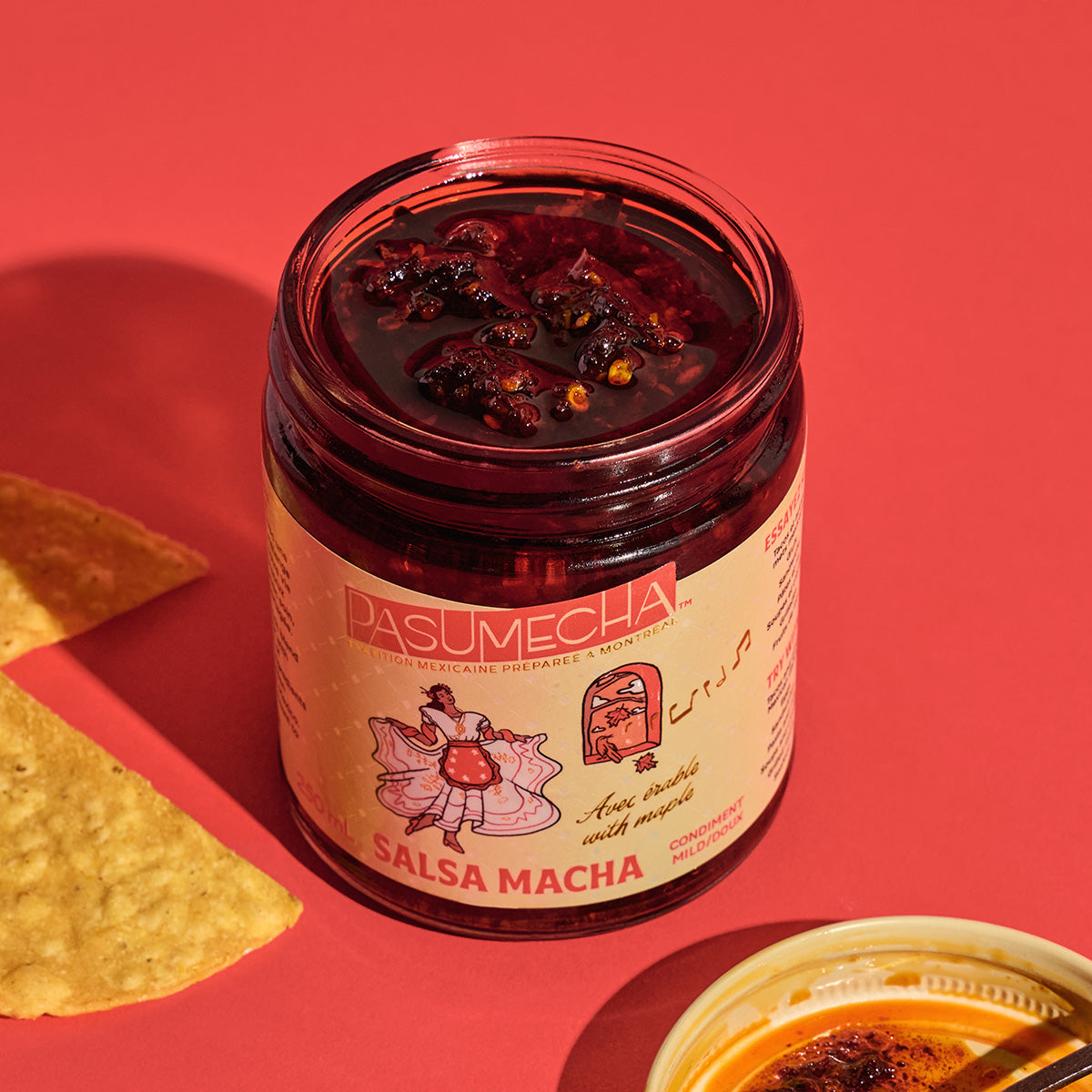 salsa à l'érable fait main qu Québec